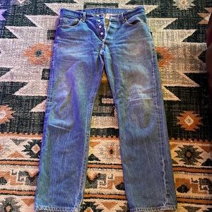 Levi’s 501 vintage cowboy jeans